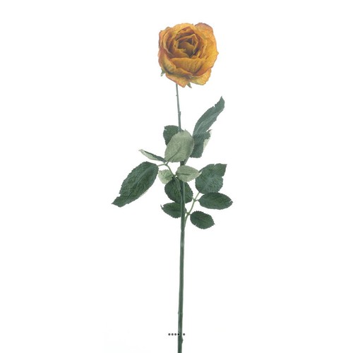 Rose joy artificielle cm - rose, h