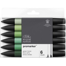 Lot de 6 Feutres Promarker -