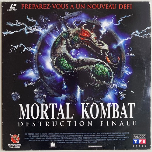 Laserdisc mortal kombat - laserdisc,