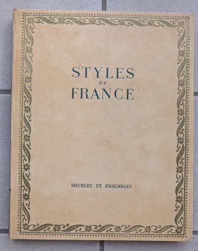 Livre styles france meubles - styles,