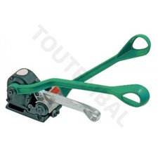 Cercleuse sans chape professionnelle pour feuillard acier 13, 16 et 19 mm