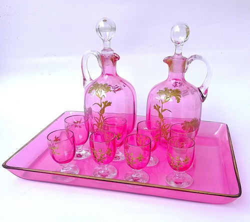 Service liqueur verre - service, en