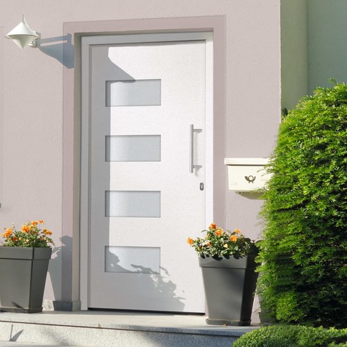 Porte entrée aluminium et - d'entrée,