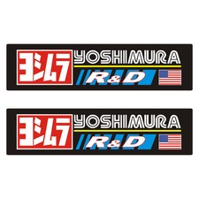Stickers plastifiés YOSHIMURA R&D - 16cm x 4cm