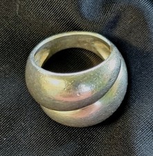 Bague Artisan Vintage Argent 925 Taille 52 Poinçons