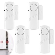Lot de 4 détecteurs d'alarme