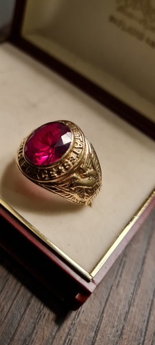 Bague navy rubis - bague,