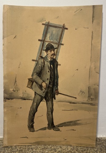 Peintre plein air - le, en