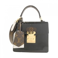 Authentic LOUIS VUITTON Monogram Verni Miroir Spring street PM M90375 Shoulde...