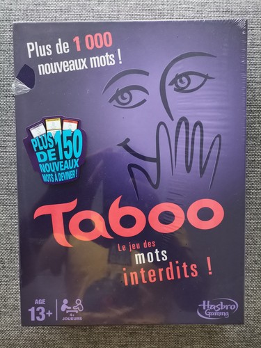 Jeu taboo des mots - jeu,