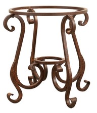 Biscottini Base Table En Fer