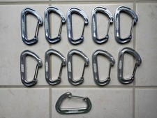 Black Diamond OZ Carabiner 11 Unit Bulk Climbing Lot