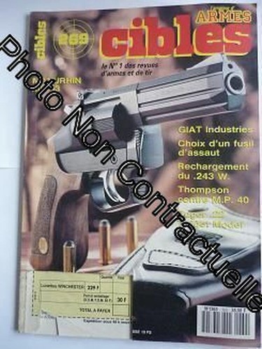 Cibles 269 manurhin mr - manurhin,