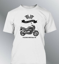tee shirt homme Suzuki Bandit 600 N The Legend moto motorcycle aspect usé