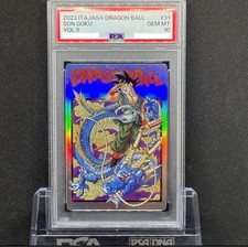 Itajaga Dragon Ball Son Goku Goodbye Secret PSA10 Card Rare Full Art Authentic