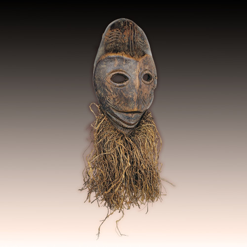 Masque africain dan bois - dan,