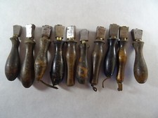 OUTIL de CORDONNIER série 10 outil RAYNAL GARNIER art populaire cuir chaussure