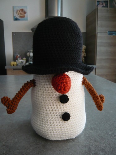 Amigurumi bonhomme neige - de,