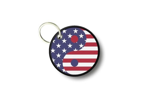Porte cles clé clefs - , rond