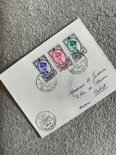 Lettre premier jour maroc - premier,