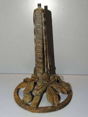 Superbe pied fer forge - -superbe,
