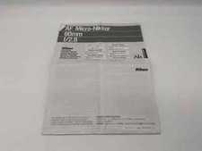 Nikon 60Mm F/2.8 Af Micro