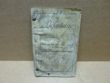 FORT DE VANVES livret militaire soldat 5ème Régiment Territorial Infanterie 1880