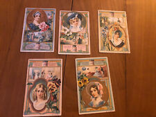 Série de 5 chromos anciens