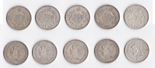 Francs argent roi albert - francs,