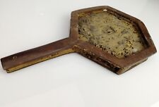 Very Rare Provencal High Epoch Wrought Iron and Antique Wood Tome Mold 
