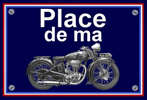 Plaque place de - ", ma