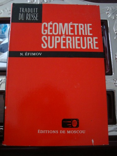 Efimov geometrie superieure - efimov,