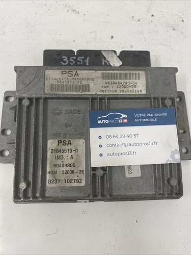 Calculateur moteur - moteur, a