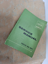 OFFICIAL DEALER GENUINE VOLVO 164 1971 USED SERVICE REPAIR MANUAL BOOK
