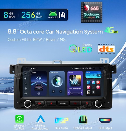 Xtrons iq8446bh autoradio - autoradio, bmw