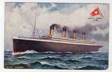 BATEAU @ I.S.S. LE TITANIC " PAQUEBOT " @ WHITE STAR LINE @ VOYAGE EN 191@ N°242