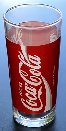 Coca cola verre publicitaire - cola,