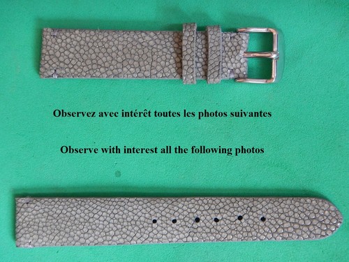 Bracelet galuchat - mm,