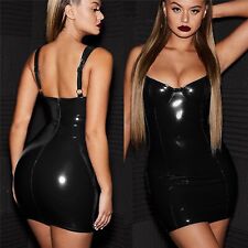 Robe Très sexy en PVC effet