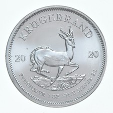 2020 South Africa 1 Krugerrand - 1 Oz. Silver Estate Coin Collection *458