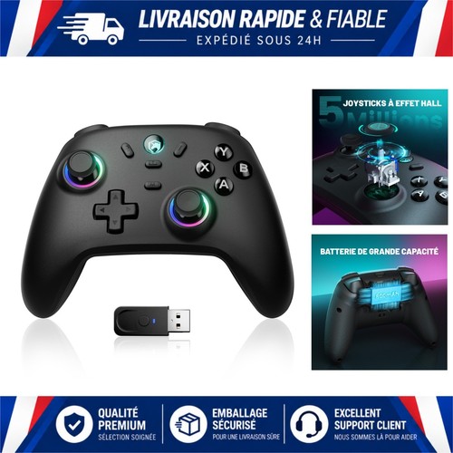 Echtpower manette sans fil - sans,