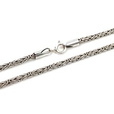 62.0cm Chaîne Royale Argent