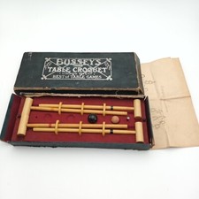 Jeu Vintage BUSSEYS - CROQUET de TABLE portable ancien