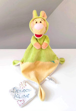 Doudou Plat/Mouchoir Tigrou Déguisé Lapin Vert Jaune Pois Winnie  Disney Nicotoy