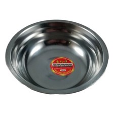 Gamelle Bol en Acier Inoxydable Chat Petit Chien Animal Diamètre 14 cm