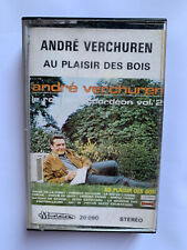 ANDRÉ VERCHUREN AU PLAISIR DES BOIS - le roi de l'accordéon 2/ Cassette Audio-K7