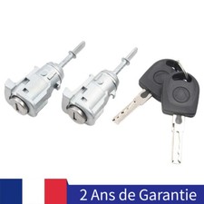 BARILLET SERRURE DE PORTE POUR VW GOLF 4 BORA A6 POLO 9N 9N3 + DOUBLE DE CLES