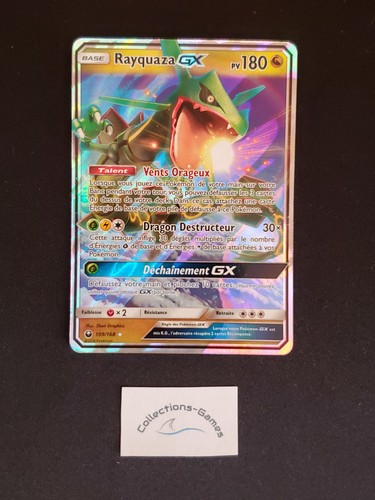 Carte pokémon rayquaza - carte, gx