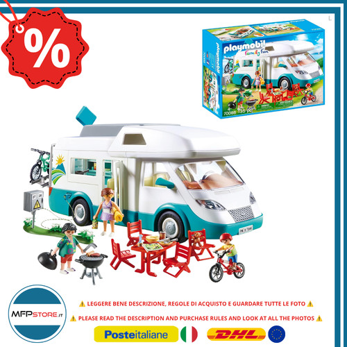 Playmobil camping car avec - camping-car,