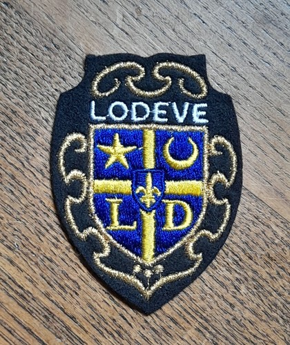 Ecusson brodé lodève - brodé, de
